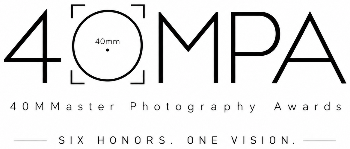 40MPA — 40MMaster Photography Awards — Six honors. One vision.